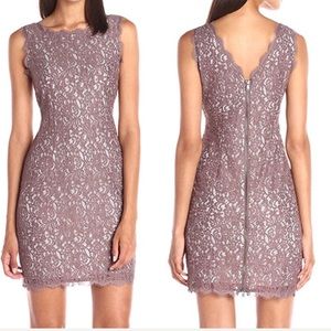 NWT Adrianna Papell Lace Cocktail Dress Size 12 L